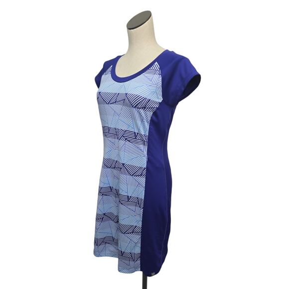Title Nine Dream Active Dress Womens Size Small Scoop Neck Cap Sleeve Purple - Picture 8 of 8